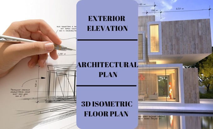 Gig Preview - Do 2d architectural design, 2d floor plan, architect stamp, landscape architect