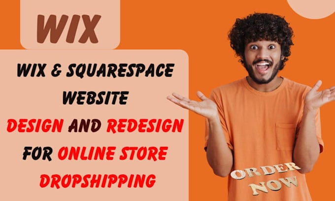 Gig Preview - Design responsive wix ecommerce website online store wix studio dropshipping