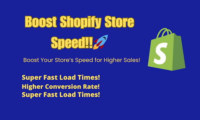 Gig Preview - Increase shopify speed for gtmetrix, google pagespeed insights