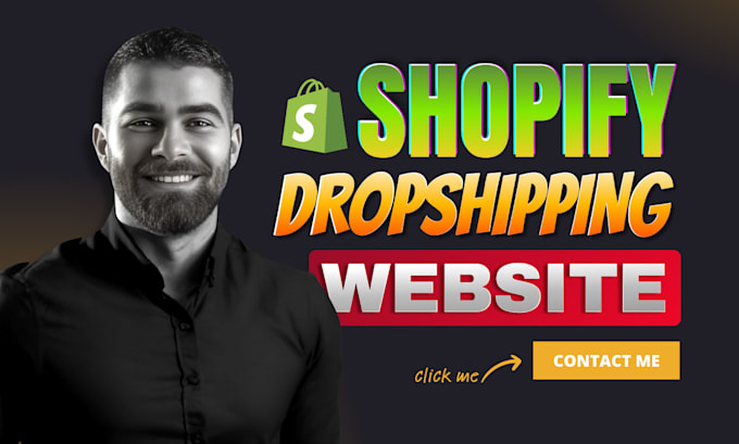 Gig Preview - Design shopify ecommerce website, redesign shopify dropshipping pet store