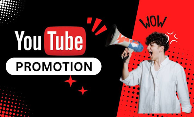 Gig Preview - Do organic youtube video promotion and marketing by social media