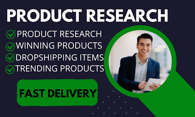 Gig Preview - Find winning products shopify dropshipping store with advanced product research