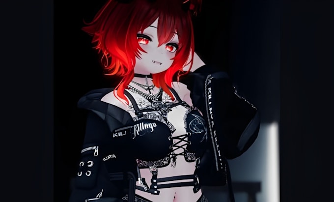 Bestseller - create vrc avatar vr character furry avatar vrchat avatar 3d vtuber model unity