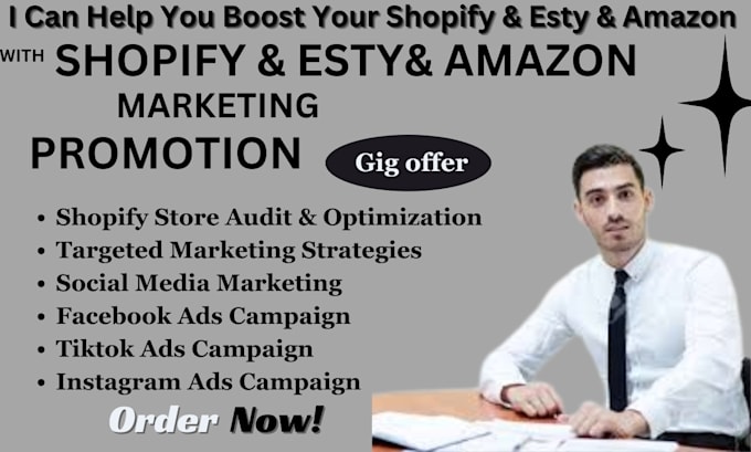 Gig Preview - Increase shopify sales with email marketing