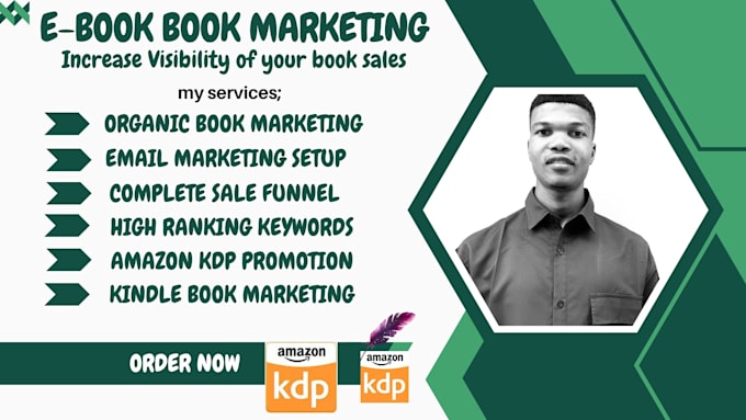 Bestseller - do book promotion and ebook marketing using kdp ads, social media marketing