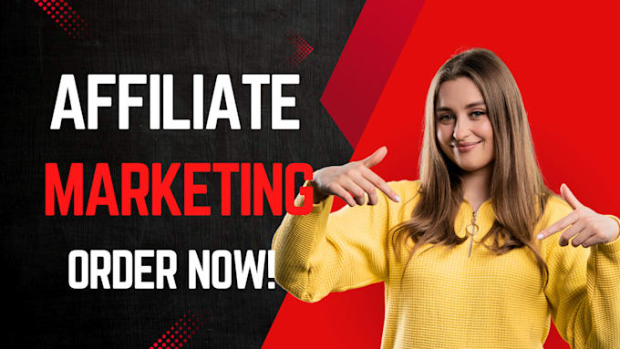 Gig Preview - Setup affiliate marketing program, affiliate sales funnel and link promotion