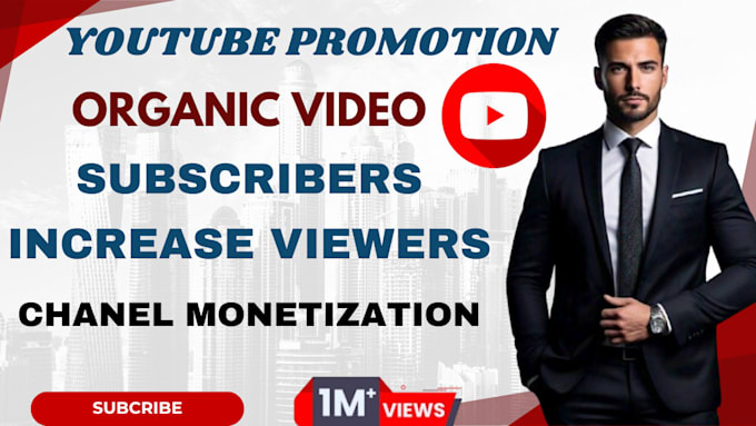 Gig Preview - Do fast youtube channel promotion via google ads to gain viewers and monetize