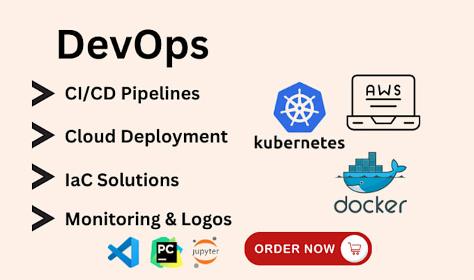 Gig Preview - Help docker, kubernetes, devops, aws deploy application,