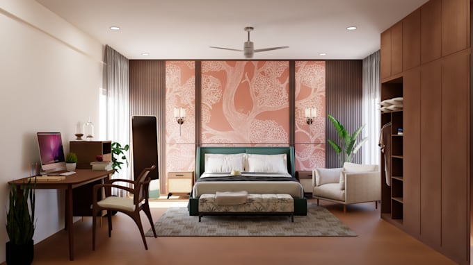 Gig Preview - Create exclusive interior designs and photorealistic 3d visualizations