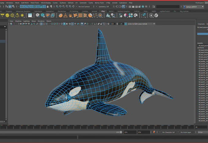 Bestseller - do clean retopology, uv unwrap with detailed pbr bake textures for wild animals