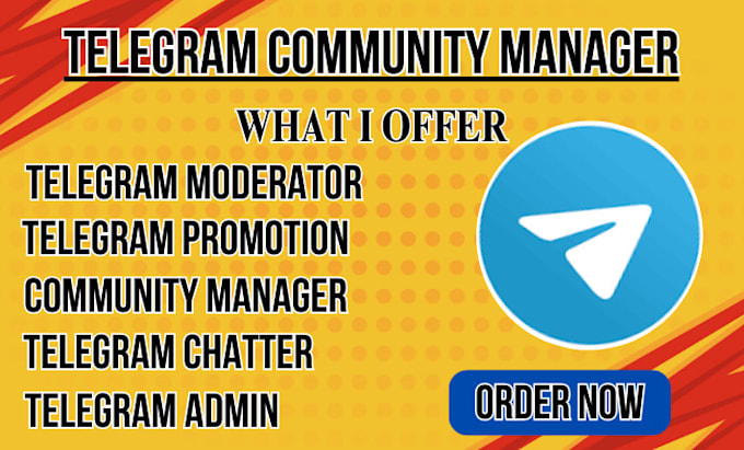 Bestseller - do telegram community manager for your crypto group moderator and admin