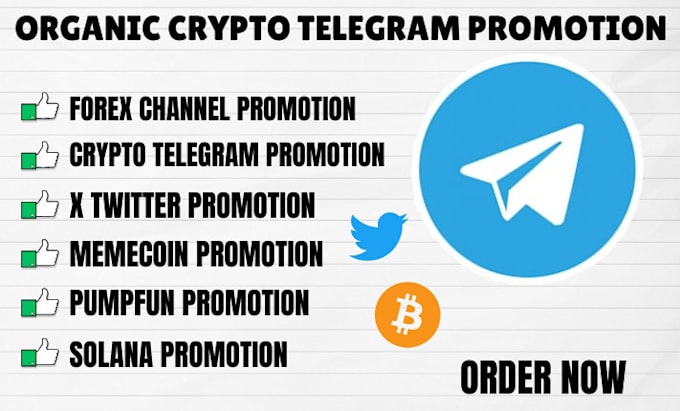 Bestseller - boost crypto memecoin page forex channel promotion twitter telegram subscriber