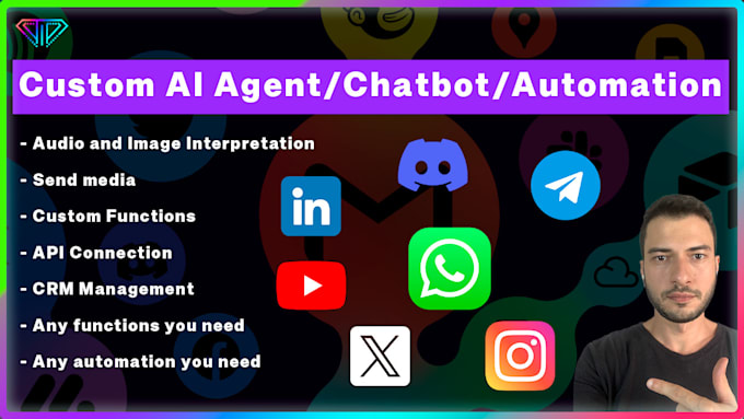 Bestseller - build an ai agent or chatbot with any function you need