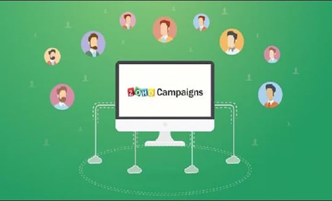 Gig Preview - Blast converting email marketing campaign, zoho crm automation, data export