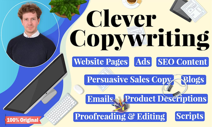 Gig Preview - Provide website copywriting and SEO website content