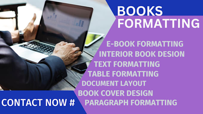 Gig Preview - Do book formatting, kindle ebook formatting and paperback formatting for KDP