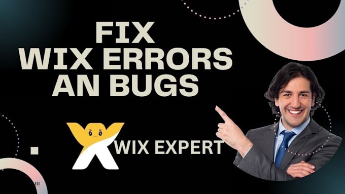 Gig Preview - Fix wix, responsive issues fix, wix troubleshoot, wix maintenance, fix wordpres