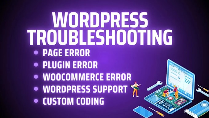 Gig Preview - Fix wordpress elementor woocommerce bug, critical error, responsive css issues