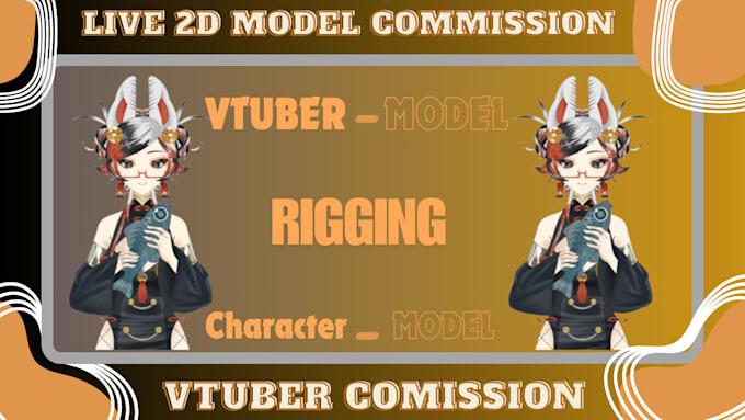 Bestseller - design and rig a high quality live 2d model for your vtuber persona