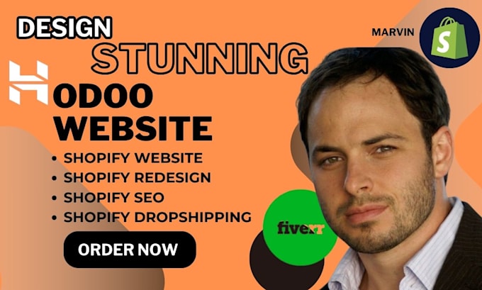 Gig Preview - Build odoo shopify website, redesign shopify website,shopify website bigcommerce