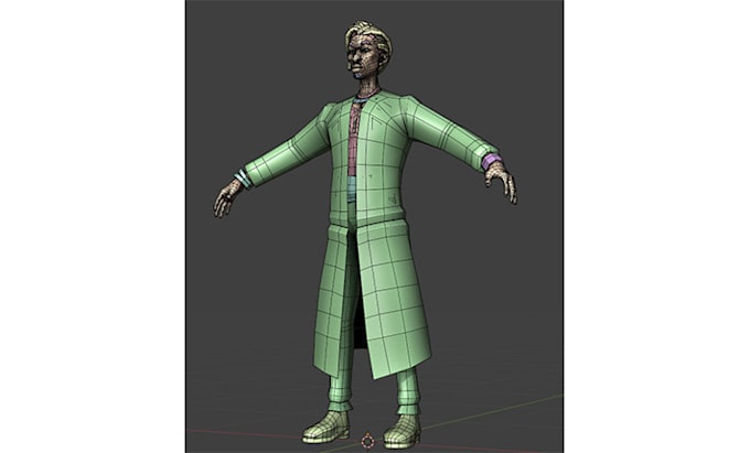 Gig Preview - Model your character for games and animation