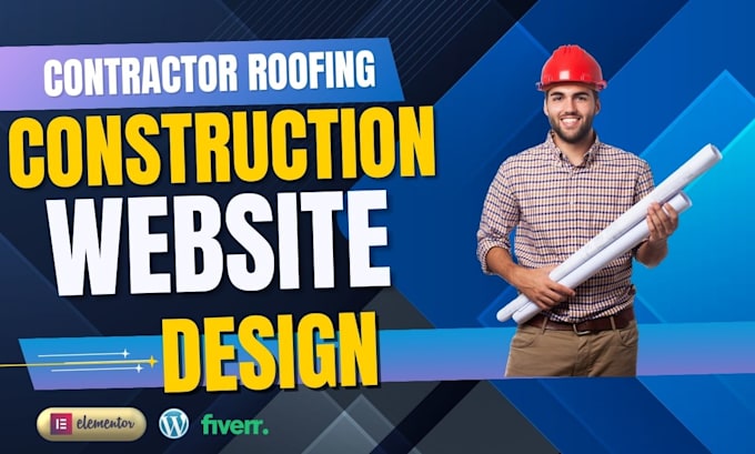 Bestseller - wordpress construction, handyman, and roofer a website for plumbing