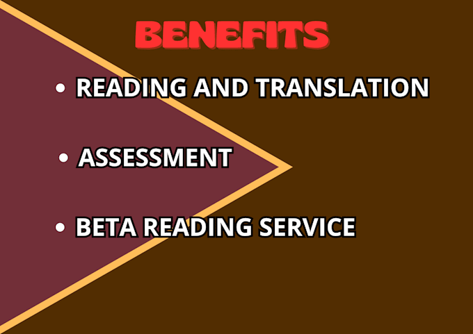 Bestseller - do a service of beta reader