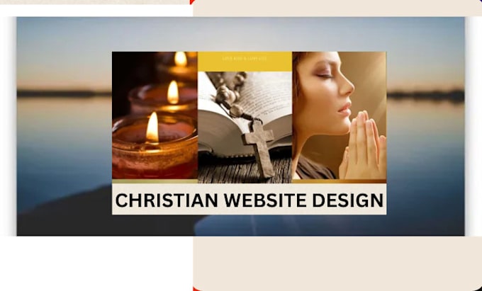 Gig Preview - Build a well responsive christian website designing ministry