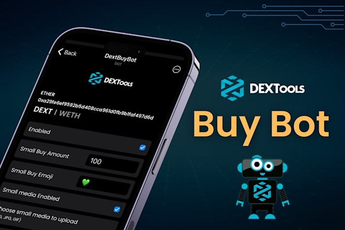 Gig Preview - Develop dextool trending bot, trending bot, popcoin bot,pinksale bot, volume bot