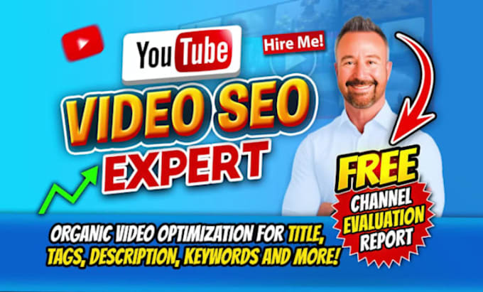 Gig Preview - Best youtube video SEO expert optimization and channel growth manager