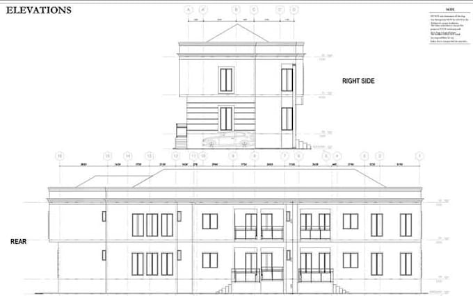 Gig Preview - Create architectural drawings, 3d models in revit and render 3d views