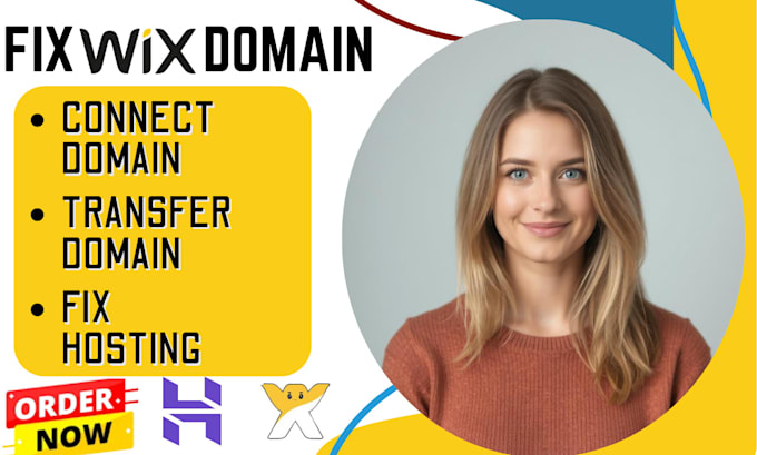 Gig Preview - Fix wix domain issues connect domain dns fix hosting transfer domain hostinger