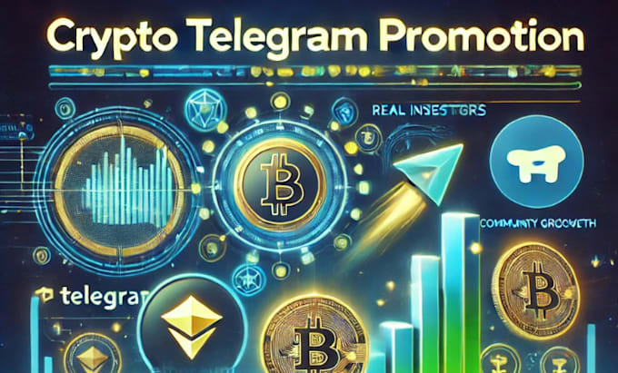 Gig Preview - Do crypto telegram for memecoin pumps, sui, sol, token launch, presale promotion