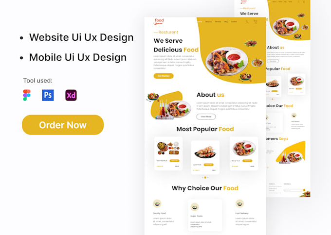 Gig Preview - Design professional uiux for websites, landing pages, figma