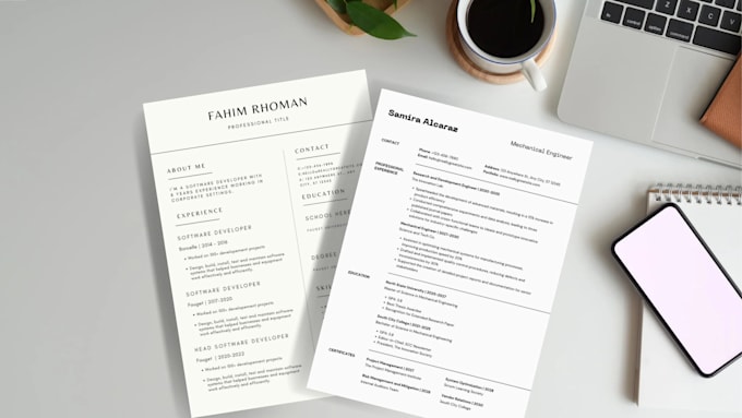 Gig Preview - Design a professional resume and CV to help you stand out