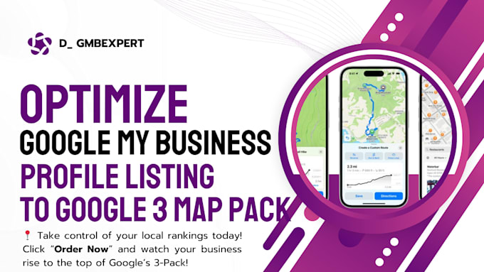 Bestseller - optimize gpb to rank on google 3 maps pack local seo, gmb ranking