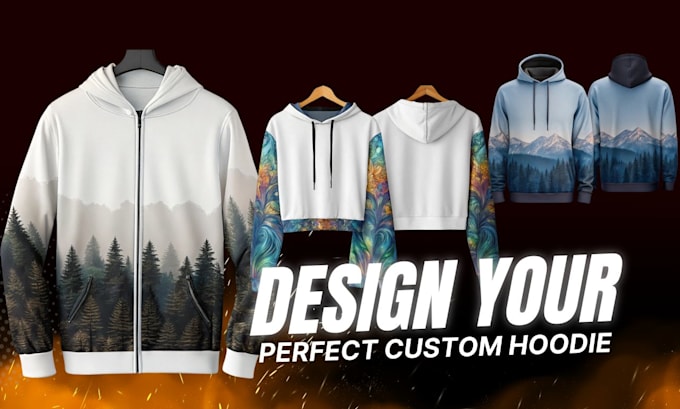 Bestseller - do streetwear custom hoodies design or clothing design