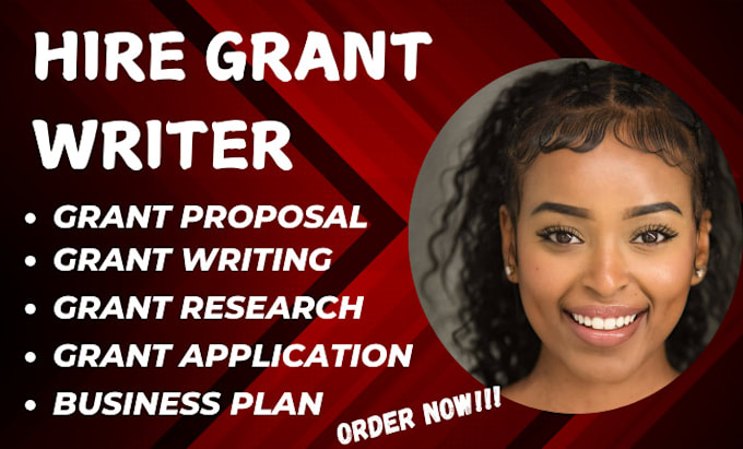 Gig Preview - Do grant writing, grant research, business plan, grant proposal