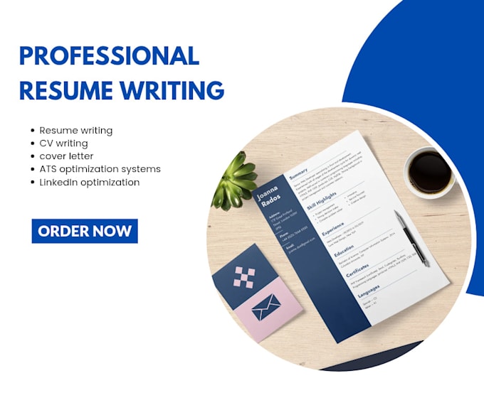 Gig Preview - Write professional resume with cover letter