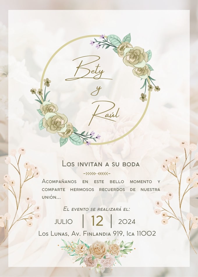 Bestseller - create a wedding ,event ,party invitation for you