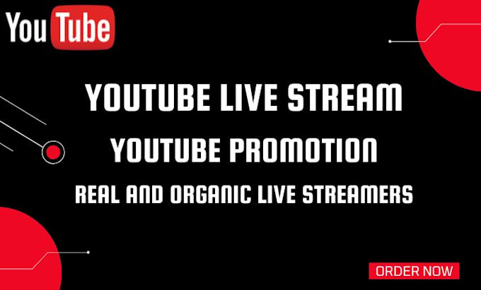 Gig Preview - Promote your youtube live stream, video marketing and channel promotion