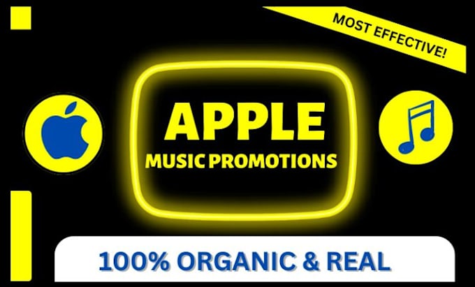 Gig Preview - Do music promotion apple promotion and apple music to targeted audience