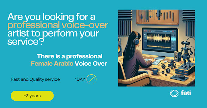 Bestseller - record a professional arabic female voice over