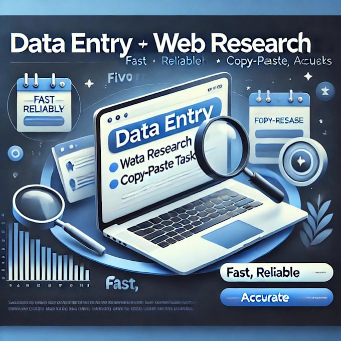 Bestseller - do accurate data entry, web research, and copypaste tasks