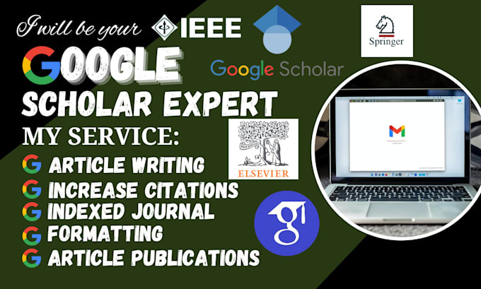 Gig Preview - Write publish article in google scholar, springer, nature, plos and ieee journal