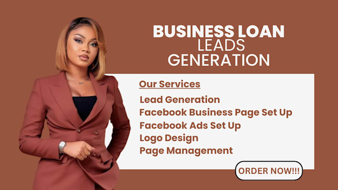 Gig Preview - Businesss loan leads mca leads business loan mca