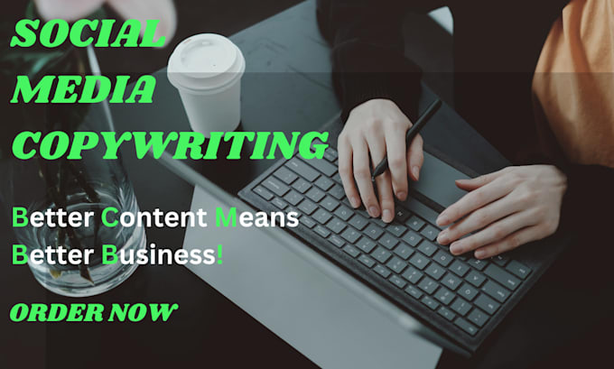 Gig Preview - Craft engaging social media posts and be your SEO copywriter