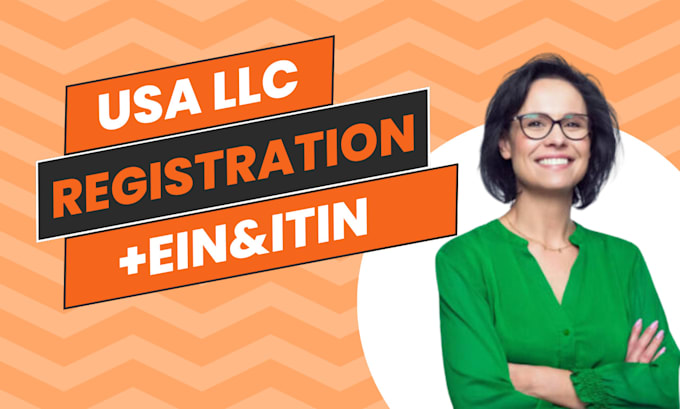 Gig Preview - Get ein, itin and register llc in any US state, file llc amendment form