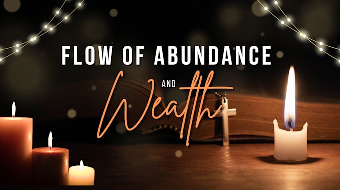 Gig Preview - Align your energy to unlock the flow of abundance and wealth