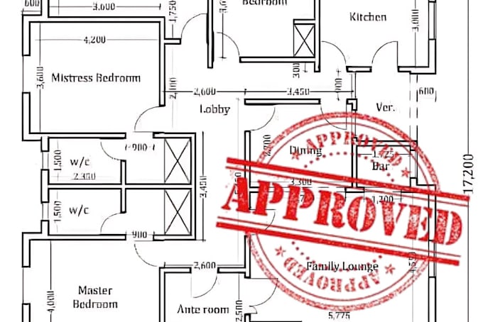 Gig Preview - Do architectural and construction drawing, house plan, stamp city permit